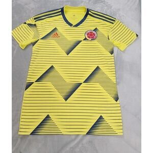 Columbia Jersey Men’s Small Adidas ClimaLite Futbol Soccer Federacion Columbiana